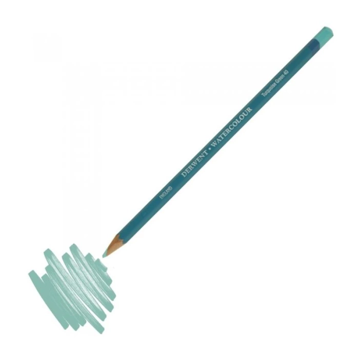 Derwent Watercolour Pencil Suluboya Kalemi 40 Turquoise Green