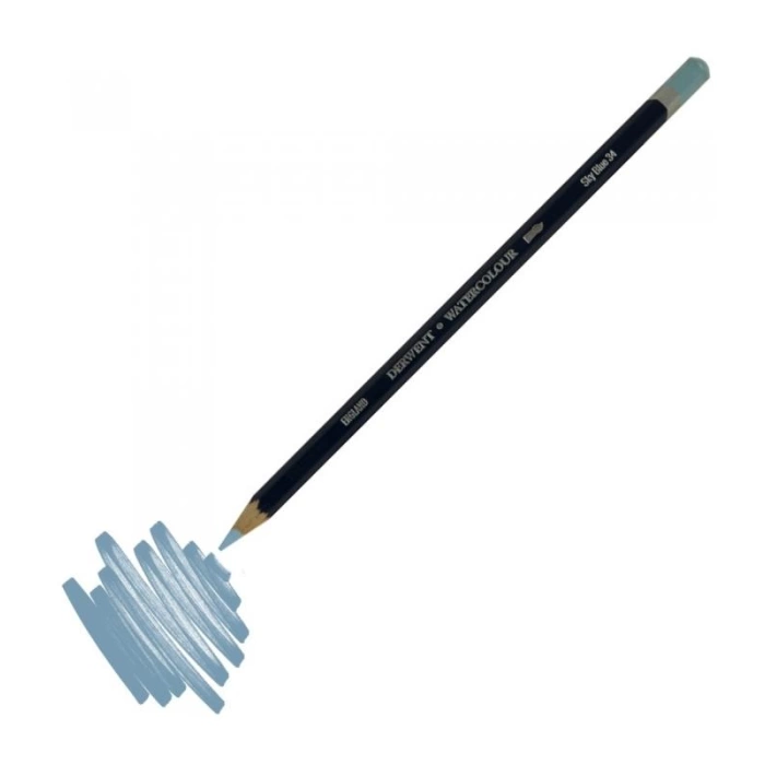 Derwent Watercolour Pencil Suluboya Kalemi 34 Sky Blue