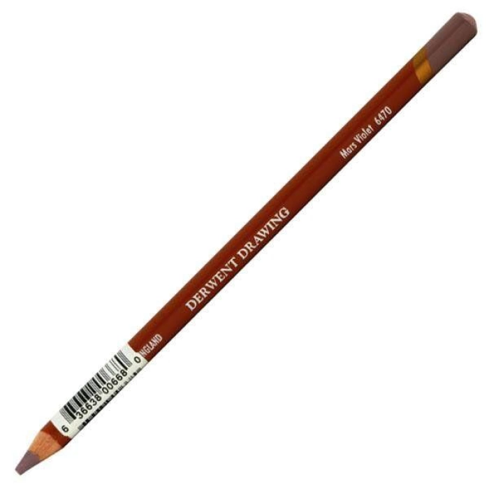 Derwent Drawing Pencil Renkli Çizim Kalemi 6470 mars violet