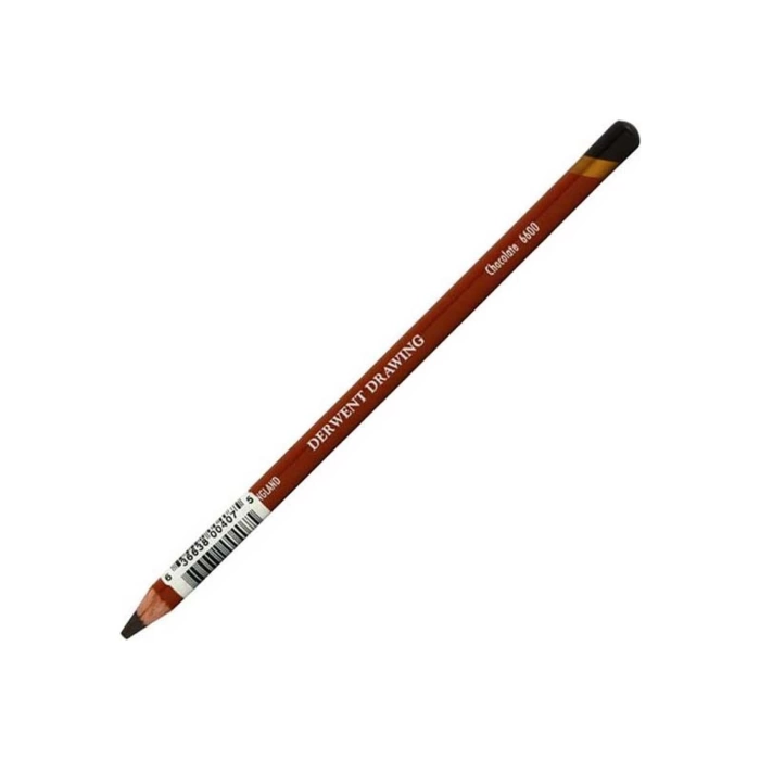 Derwent Drawing Pencil Renkli Çizim Kalemi 6600 chocolate