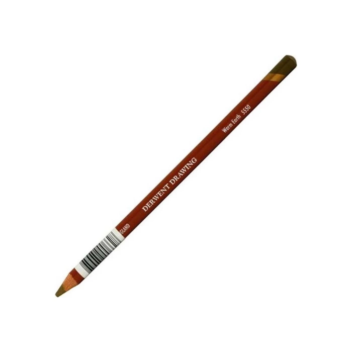 Derwent Drawing Pencil Renkli Çizim Kalemi warm earth 5550