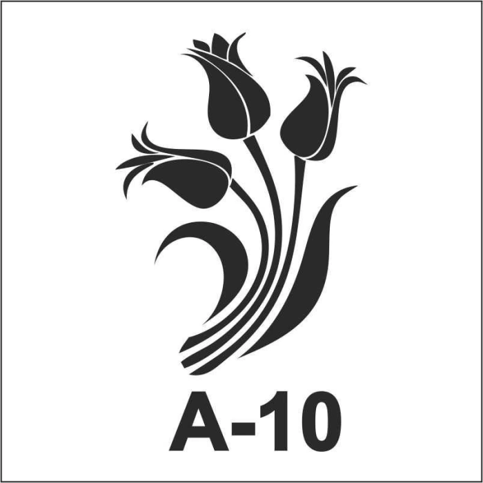 A-10 Artebella Stencil 20x20 Cm