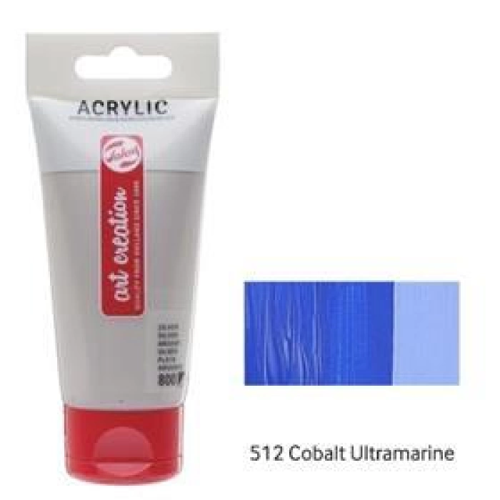 Talens Artcreation Akrilik Boya 75ml - N:512 Cobalt Ultramarine