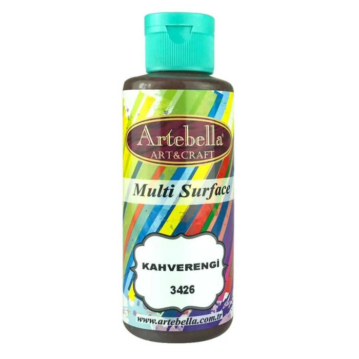 3426130 Artebella Multı Surface Boya 130cc Kahverengi