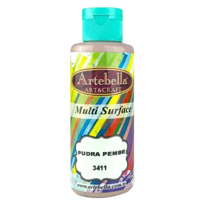 3411130 Artebella Multı Surface Boya 130cc Pudra Pembe