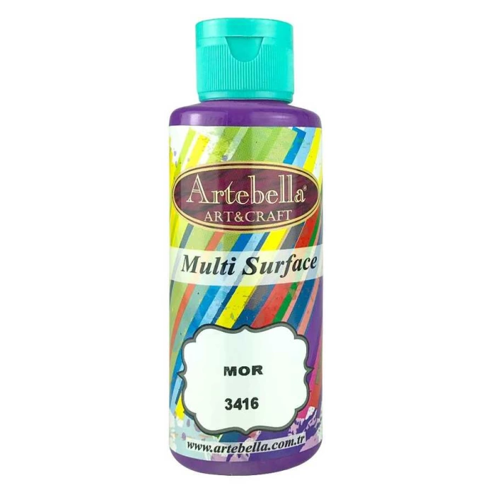 3416130 Artebella Multı Surface Boya 130cc Mor