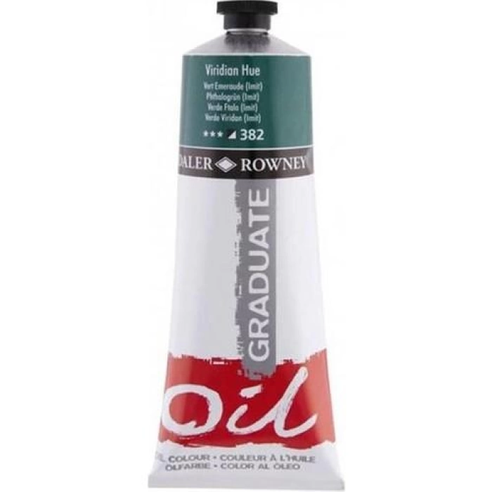 Daler Rowney Graduate Yağlı Boya 200 ml 382 Viridian Hue