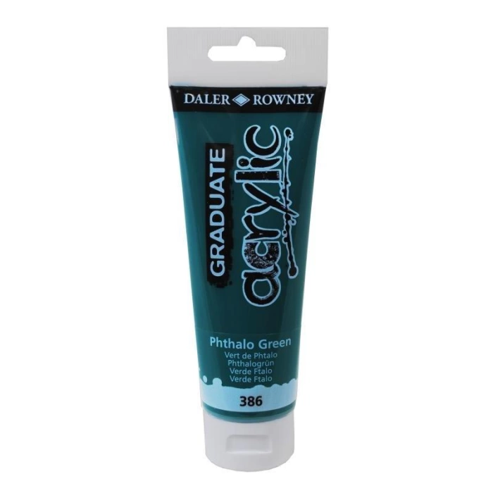 Daler Rowney375 Graduate Akrilik Boya 120ml Phthalo Green