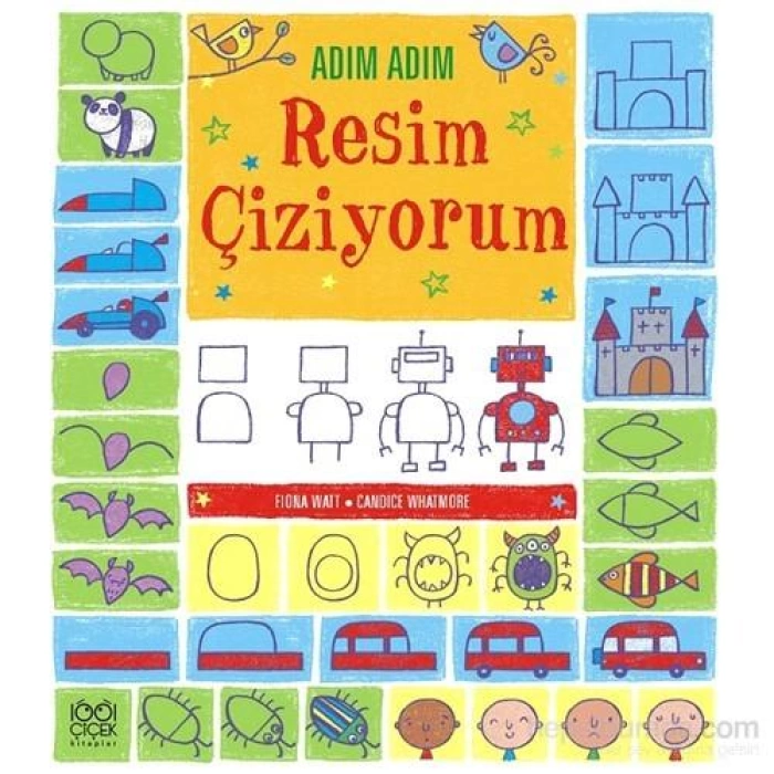 Adım adım resim çiziyorum