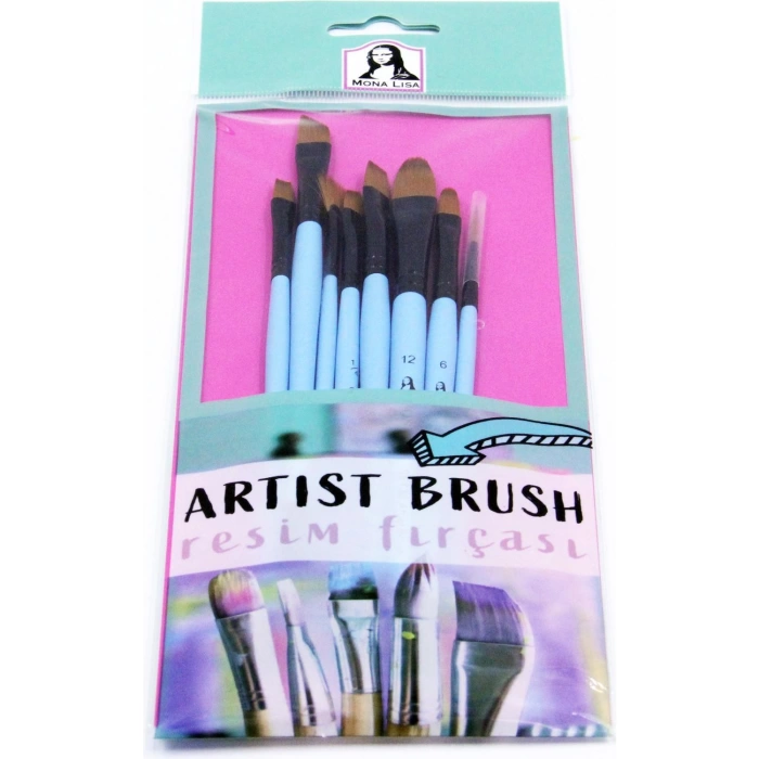 Mona lisa Çok Amaçlı Fırça Seti 8 Parça Multi purpose Brushes