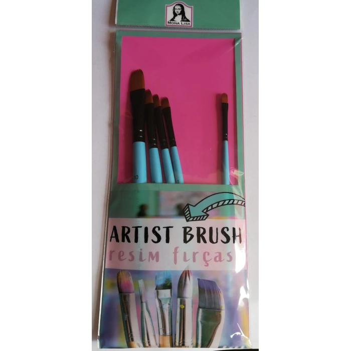 Mona lisa Çok Amaçlı Fırça Seti 5 Parça Multi purpose Brushes