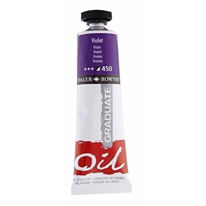 Daler Rowney Graduate Yağlı Boya 38ml 450 Violet