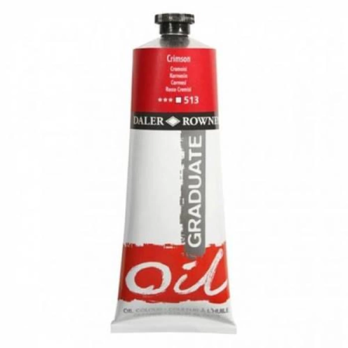 Daler Rowney Graduate Yağlı Boya 38ml 513 Crimson