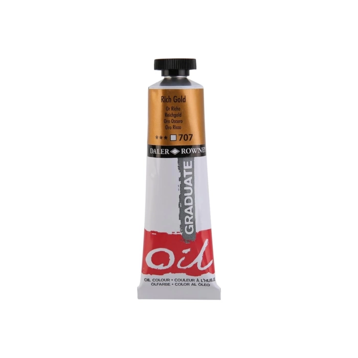 Daler Rowney Yağlı Boya Grad 38Ml-707 Rıch Gold