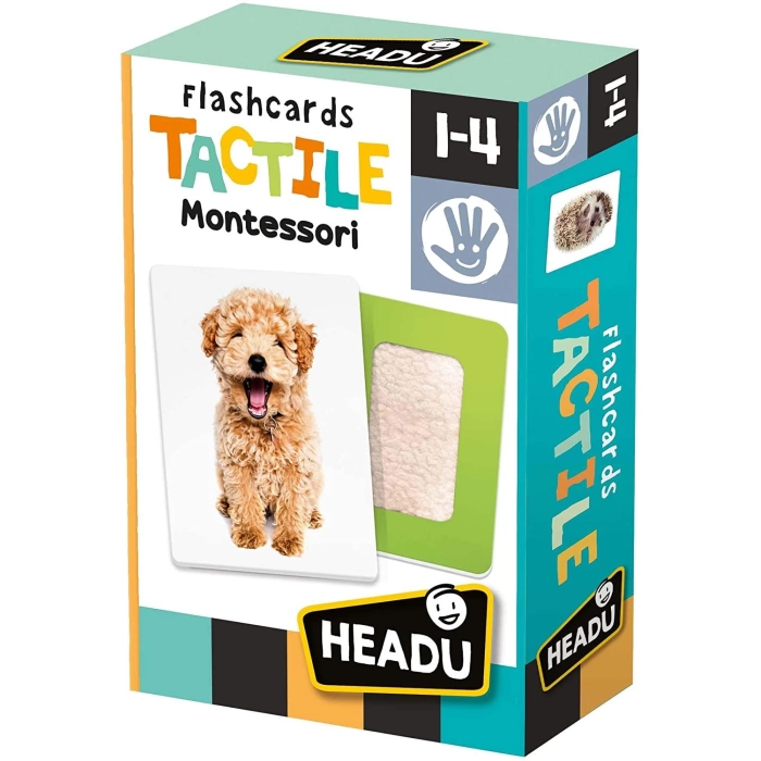 HEADU FLASHCARDS TACTILE MONTESSORİ (1-4 YAŞ)