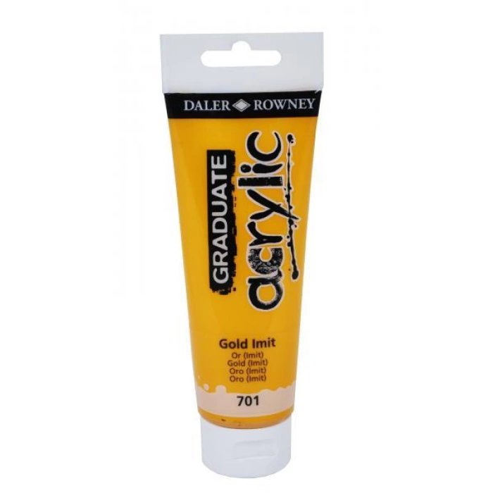 DALER ROWNEY 120 ML GRADUATE AKRİLİK BOYA 701 GOLD