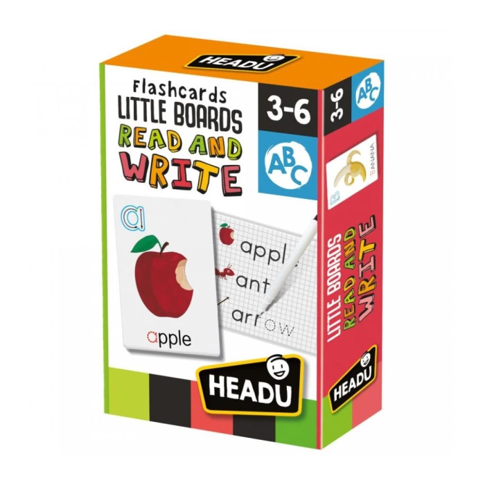 HEADU FLASHCARDS LITTLE BOARDS READ AND WRITE (3-6 YAŞ)