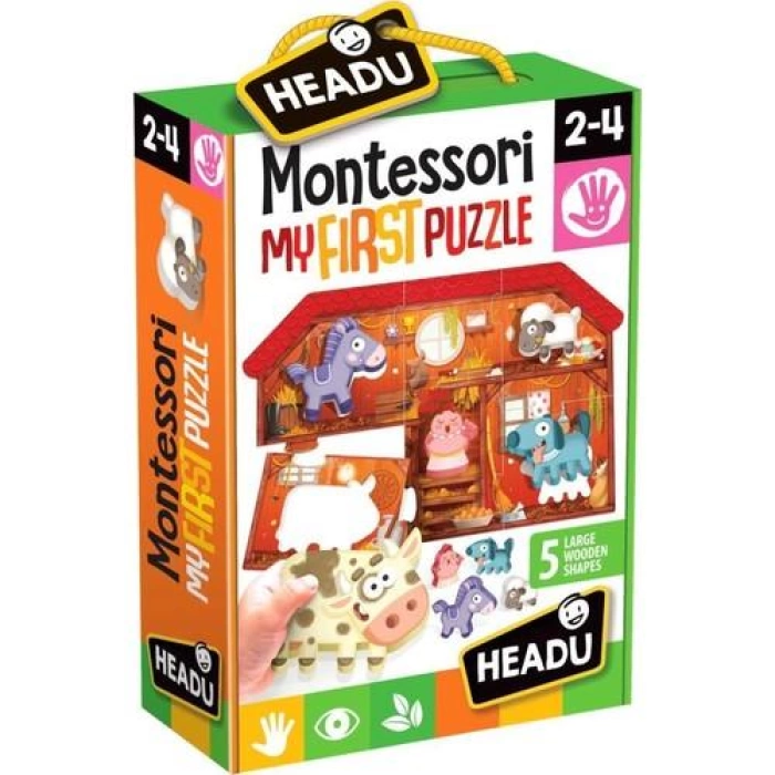 HEADU MONTESSORI FIRST PUZZLE THE FARM (2-4 YAŞ)