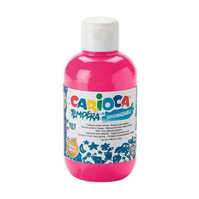 CARİOCA TEMPERA SULUBOYA SÜPER YIKANABİLİR KIRMIZI 250 ML.