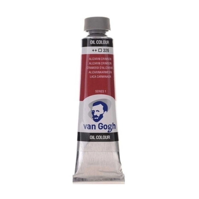 Talens Van Gogh Yağlı Boya 40 ml. 326 Alizarin Crimson