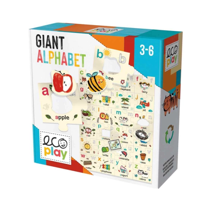 HEADU ECOPLAY GIANT ALPHABET (3-6 YAŞ)