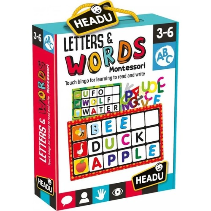 HEADU MONTESSORI LETTER & WORDS (3-6 YAŞ)