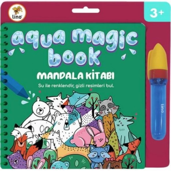 LİNO AQUA MAGİC BOOK MANDALA (SİHİRLİ BOYAMA KİTABI)