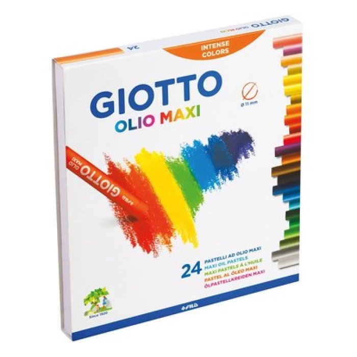 Giotto Olio 24lü Kutu Yağlı Pastel Silindir