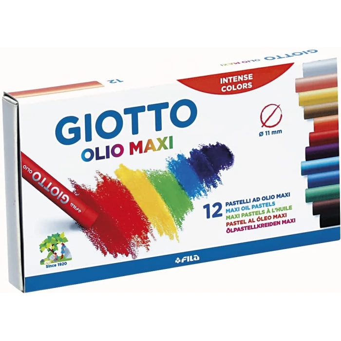 Giotto Olio Yağlı Pastel Boya 12 Renk