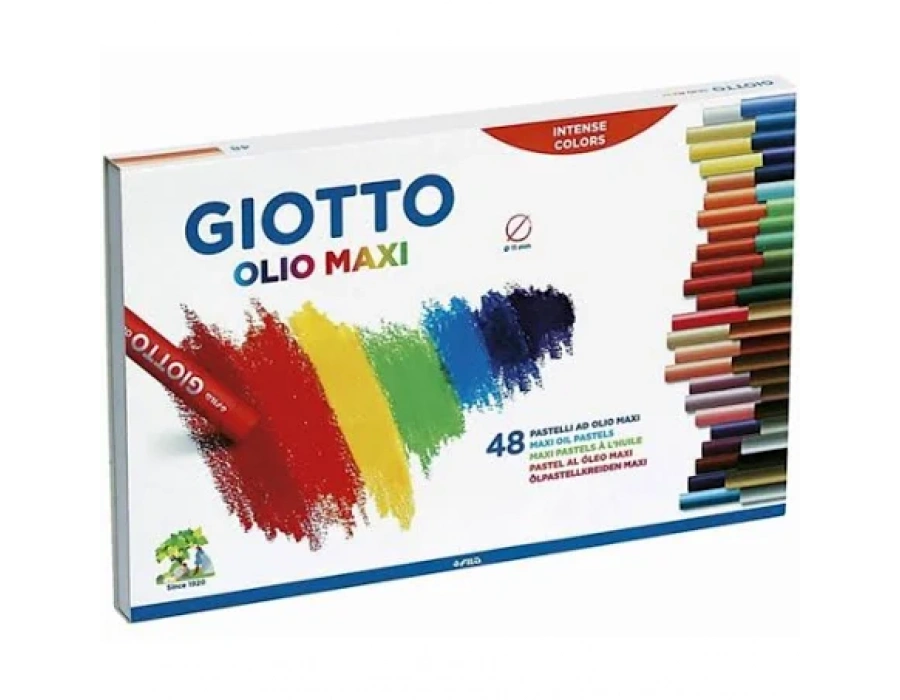 Giotto Olio - Yağlı Pastel (Silindir) 48 Renk