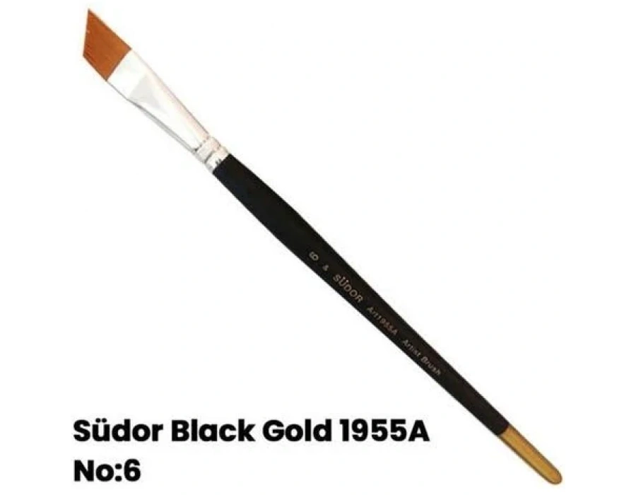 Südor Black Gold Yan Kesik Fırça 0