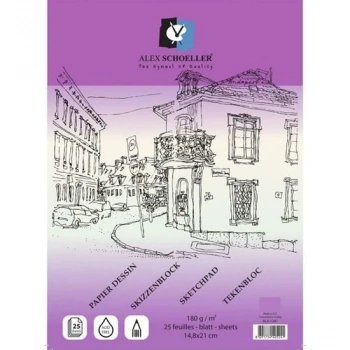 ALX.A3 180 GR. 25.Lİ SPR. ESKİZ BLOK ALX7785 A3