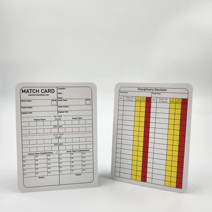 Referee Note Pad (50 sheets) , Referee Match Pad