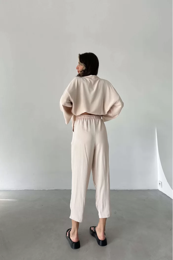 Kadın Taş Kimono Takım 1018-0075