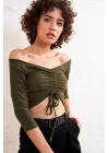 Kadın Haki ON BZGL UZN KL BGCKL KASKORSE KS BODY EKA-0950-0013