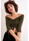 Kadın Haki ON BZGL UZN KL BGCKL KASKORSE KS BODY EKA-0950-0013