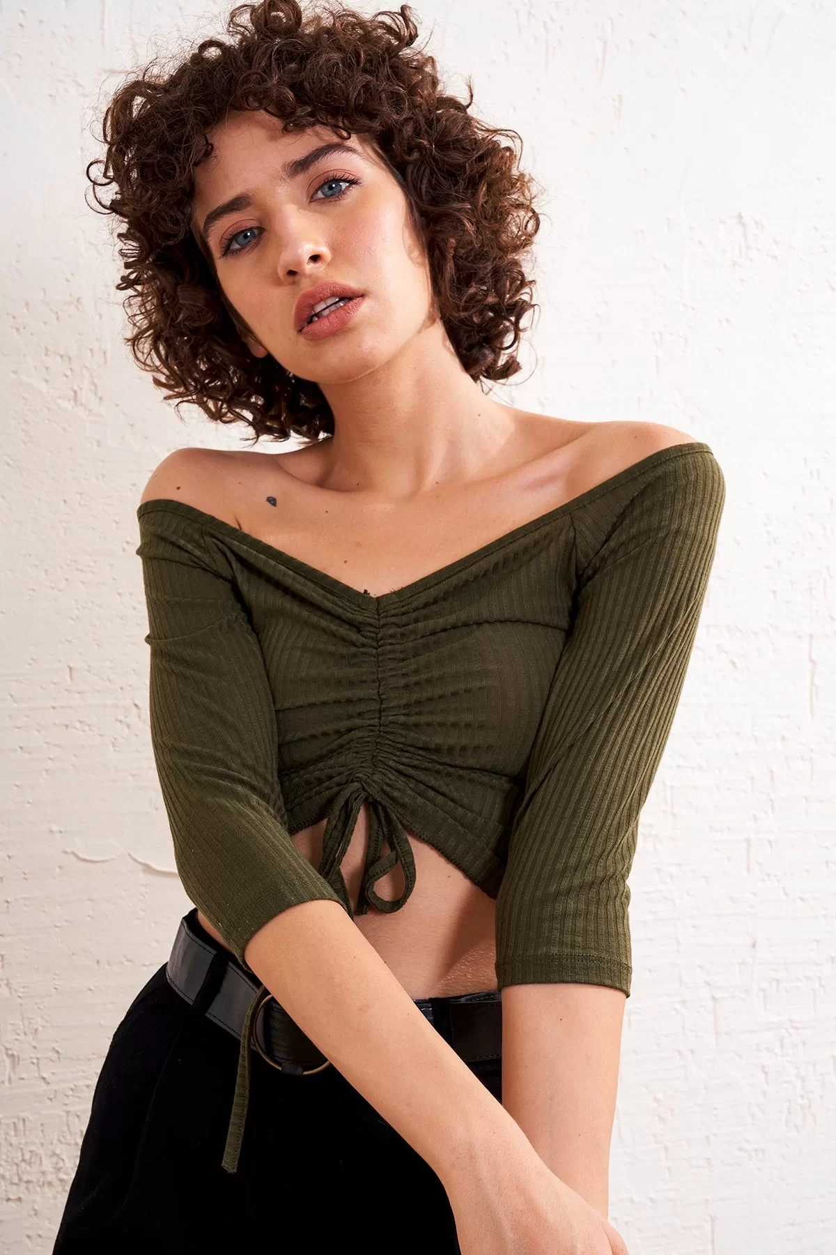 Kadın Haki ON BZGL UZN KL BGCKL KASKORSE KS BODY EKA-0950-0013