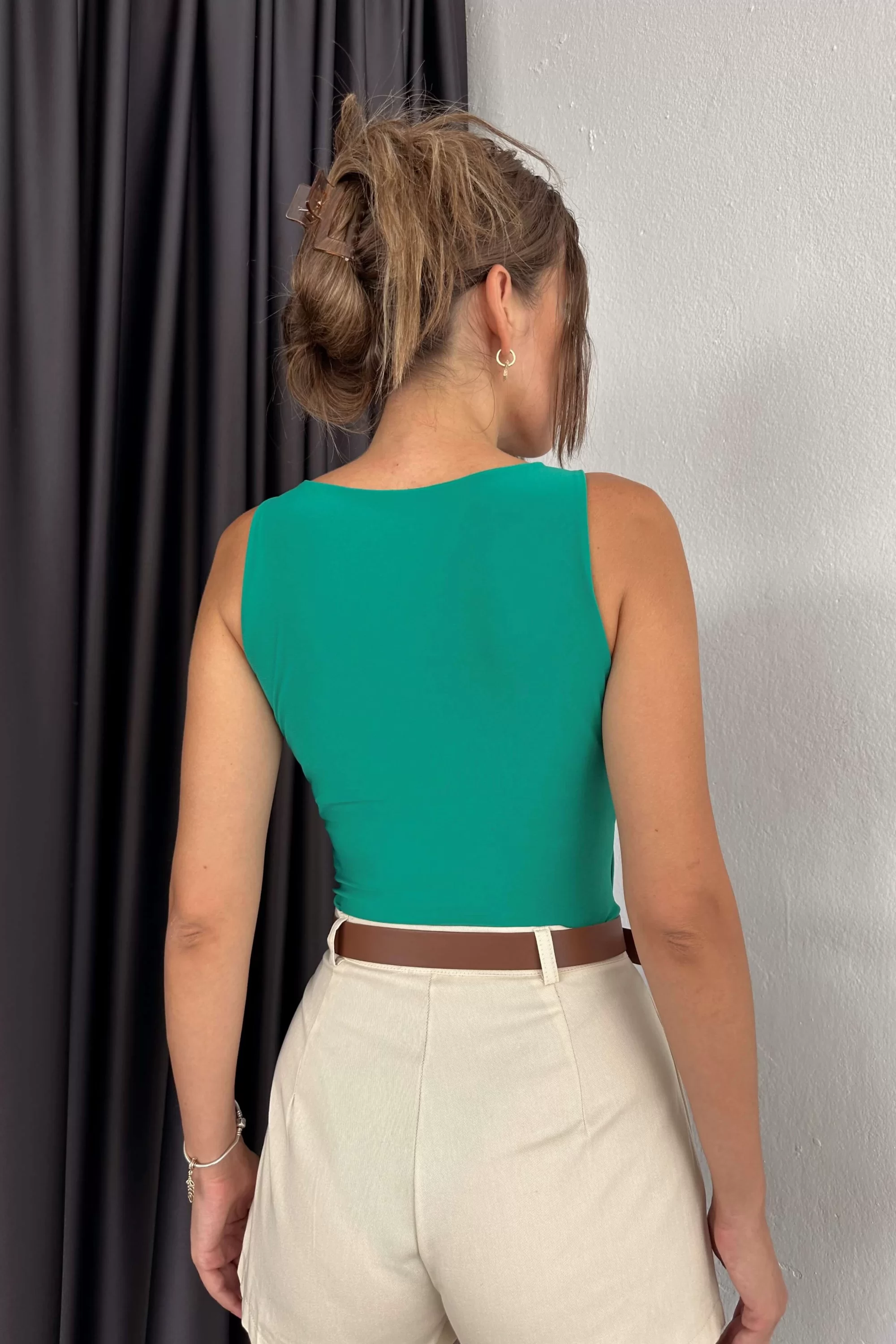 Kadın Yesil Zıbın 0999-11004