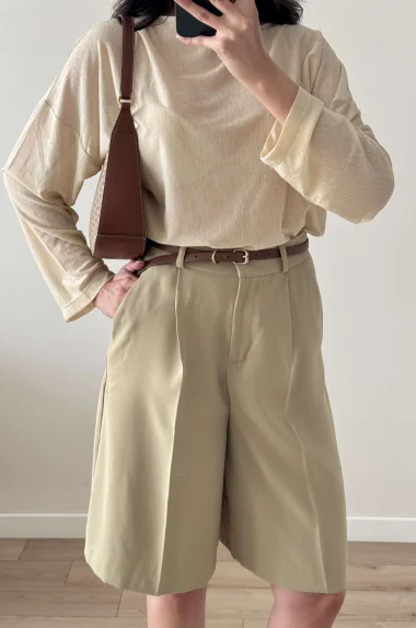 Kadın Bej Bluz 1045-70230