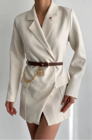 Kadın Taba Köstek Detaylı Kemer 1043-0012