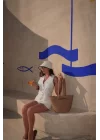 Kadın Beyaz Düğmeli Yelek 0079-3510