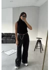 Kadın Bordo Sallantı Zincir Kemer 1043-0015