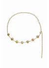 Kadın Gold Güneş Zincir Kemer 1043-0018