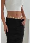 Kadın Gold Güneş Zincir Kemer 1043-0018
