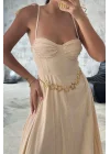 Kadın Gold Yıldızlı Zincir 1043-0019