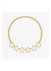 Kadın Gold Yıldızlı Zincir 1043-0019