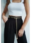 Kadın Gold Zincir Kemer 1043-0008