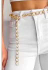 Kadın Gold Zincir Kemer 1043-0014