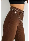Kadın Silver Halka Zincir Kemer 1043-0009