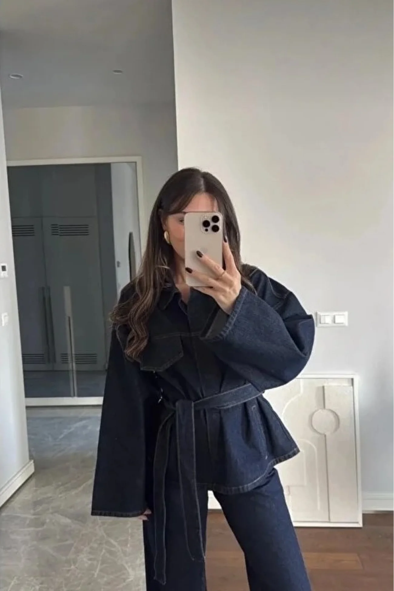 Kadın Mavi Kot Takım EKA-0071-240274